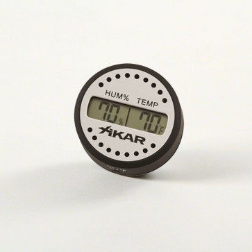Xikar Digital Hygrometer Design rund